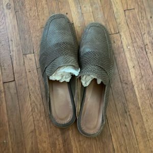 Free People, At Ease Loafer, 9, khaki